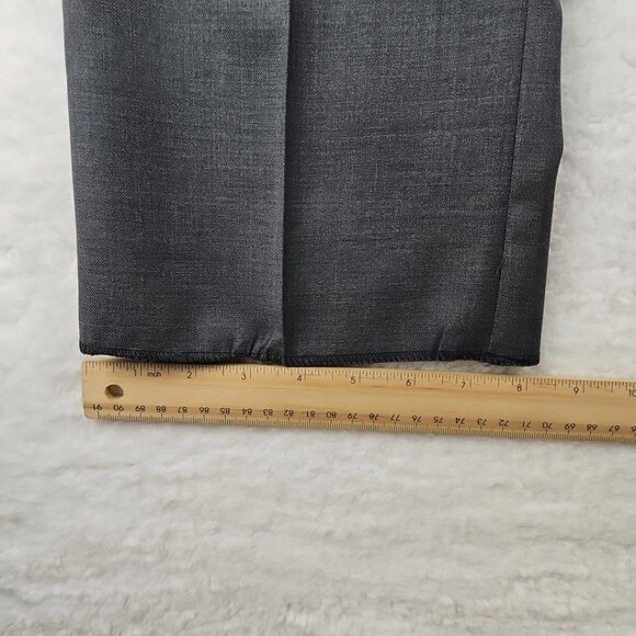 $900 NEW USA Made Joseph Abboud 3 Pc. Suit 46R 38w MODERN TRIM FIT 100% Wool - Picture 11 of 16